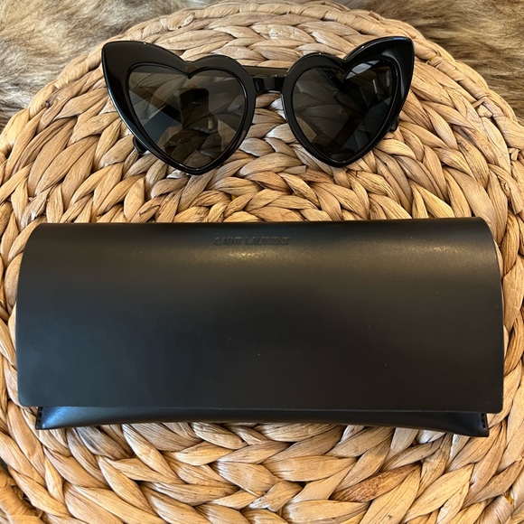 NWT SAINT LAURENT LOU LOU HEART SUNGLASSES ❤️ - Picture 4 of 7
